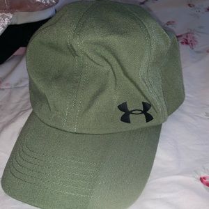 Army Green Under Armour Adjustable Baseball Cap